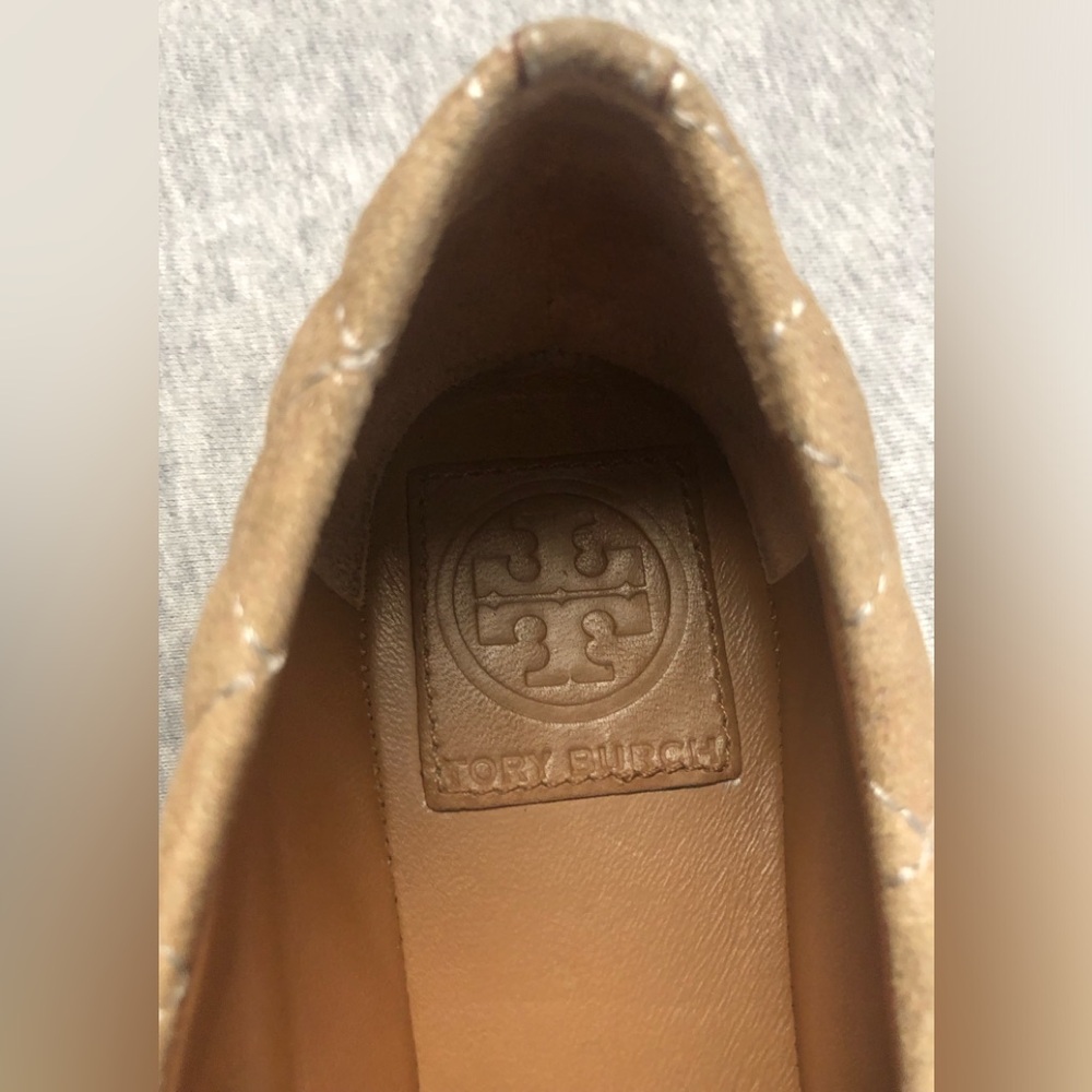 Tory Burch Women's Kaitlin Skimmer Quilted Ballet Flats Royal Size: US 7M - Picture 7 of 12